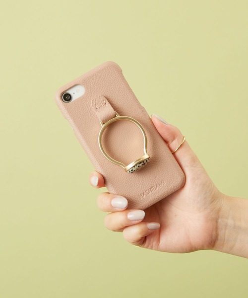 Hashibami スマホケース 「HASHIBAMI」天然石リング iPhone