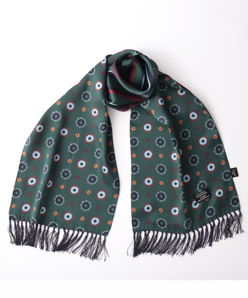 Tootal Scarf スカーフ バンダナ 老舗英国ブランド 100%ピュアシルク