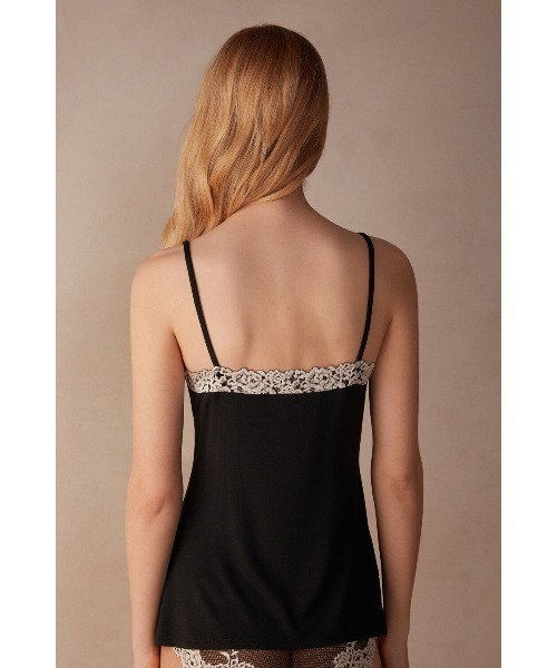 Intimissimi インナーシャツ 肌着 Pretty Flowers マイクロ
