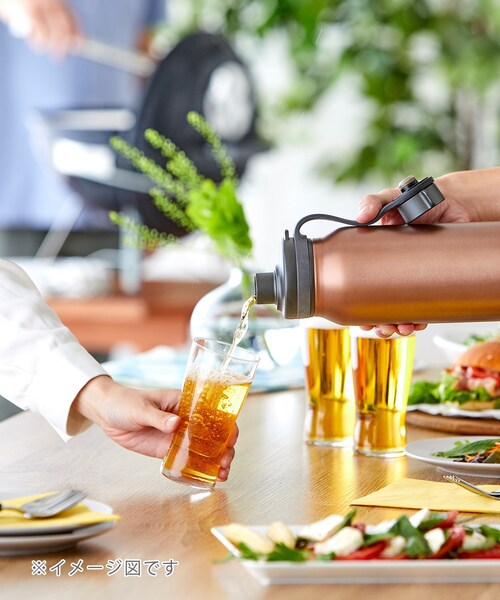 212 KITCHEN STORE 水筒 真空断熱炭酸 ボトル 0.8 L スチール