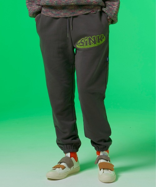パンツ LOGO PANTS SINK kotohayokozawa パンツ WATER WAVE LOGO PANTS : ZOZOTOWN