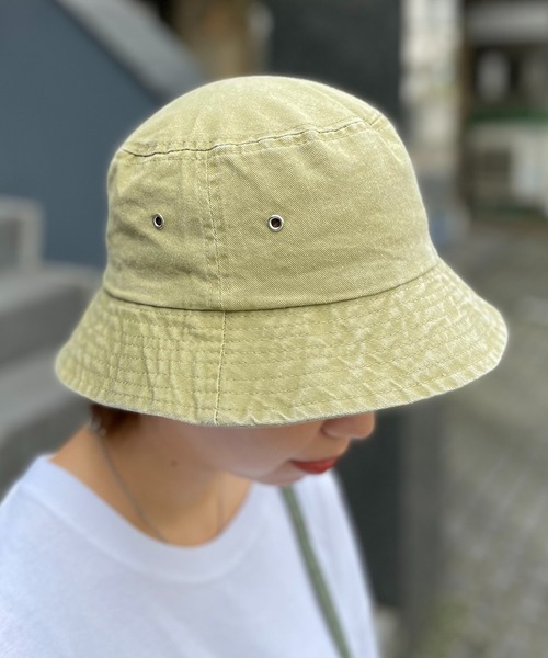 帽子 ハット IO. select / ピグメントバケットハット レディース