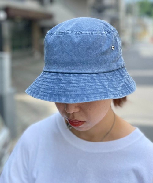 帽子 ハット IO. select / ピグメントバケットハット レディース