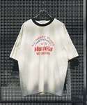 tシャツ 半袖 ヴィンテージライクロゴデザイン...の詳細画像1