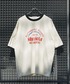 tシャツ 半袖 ヴィンテージライクロゴデザイン ビッグシルエットリンガー半袖Tシャツ レディース メンズ 関連画像1