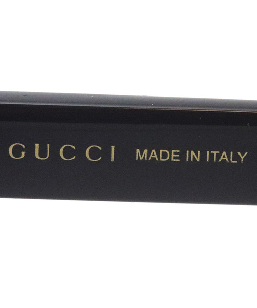 伊達メガネ メガネ 眼鏡 「GUCCI/グッチ」スクエア メガネ GG1341O 001 レディース メンズの画像