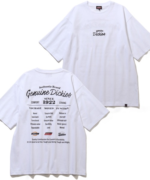 tシャツ 「GENUINE DICKIES/ジェニュインディッキーズ」 刺繍＆プリント ショートスリーブ ビッグシルエットTシャツ メンズ レディース | Dickies | 26