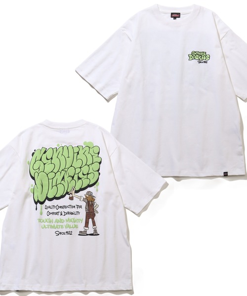 tシャツ 「GENUINE DICKIES/ジェニュインディッキーズ」 刺繍＆プリント ショートスリーブ ビッグシルエットTシャツ メンズ レディース | Dickies | 27