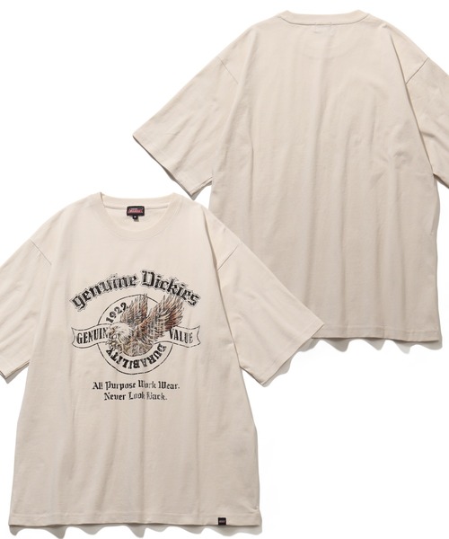 tシャツ 「GENUINE DICKIES/ジェニュインディッキーズ」 刺繍＆プリント ショートスリーブ ビッグシルエットTシャツ メンズ レディース | Dickies | 29