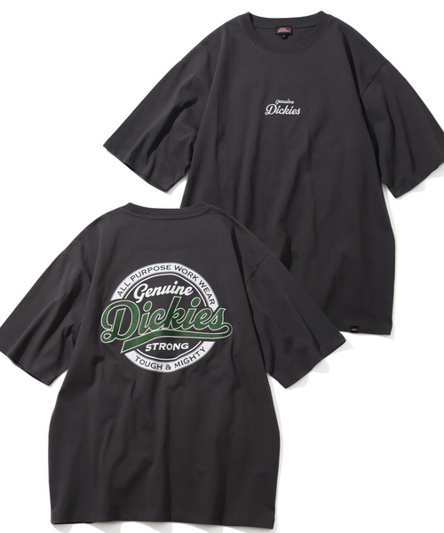 tシャツ 「GENUINE DICKIES/ジェニュインディッキーズ」 刺繍＆プリント ショートスリーブ ビッグシルエットTシャツ メンズ レディース | Dickies | 36