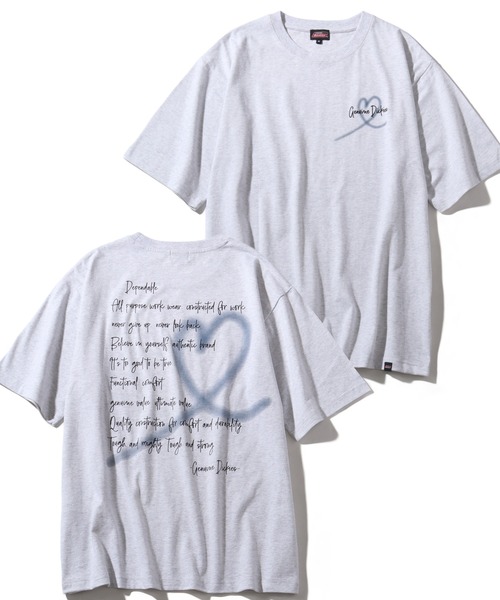 tシャツ 「GENUINE DICKIES/ジェニュインディッキーズ」 刺繍＆プリント ショートスリーブ ビッグシルエットTシャツ メンズ レディース | Dickies | 44