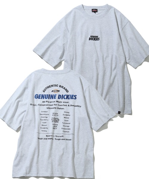 tシャツ 「GENUINE DICKIES/ジェニュインディッキーズ」 刺繍＆プリント ショートスリーブ ビッグシルエットTシャツ メンズ レディース | Dickies | 46