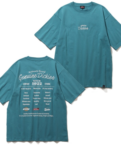 tシャツ 「GENUINE DICKIES/ジェニュインディッキーズ」 刺繍＆プリント ショートスリーブ ビッグシルエットTシャツ メンズ レディース | Dickies | 54
