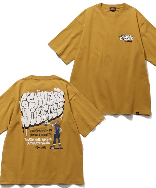 tシャツ 「GENUINE DICKIES/ジェニュインディッキーズ」 刺繍＆プリント ショートスリーブ ビッグシルエットTシャツ メンズ レディース | Dickies | 21