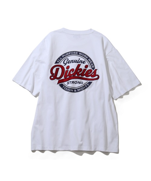 tシャツ 「GENUINE DICKIES/ジェニュインディッキーズ」 刺繍＆プリント ショートスリーブ ビッグシルエットTシャツ メンズ レディース | Dickies | 68