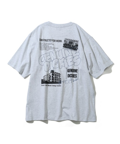 tシャツ 「GENUINE DICKIES/ジェニュインディッキーズ」 刺繍＆プリント ショートスリーブ ビッグシルエットTシャツ メンズ レディース | Dickies | 74