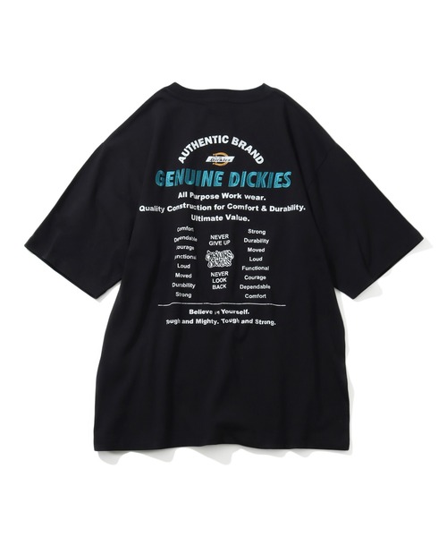 tシャツ 「GENUINE DICKIES/ジェニュインディッキーズ」 刺繍＆プリント ショートスリーブ ビッグシルエットTシャツ メンズ レディース | Dickies | 80