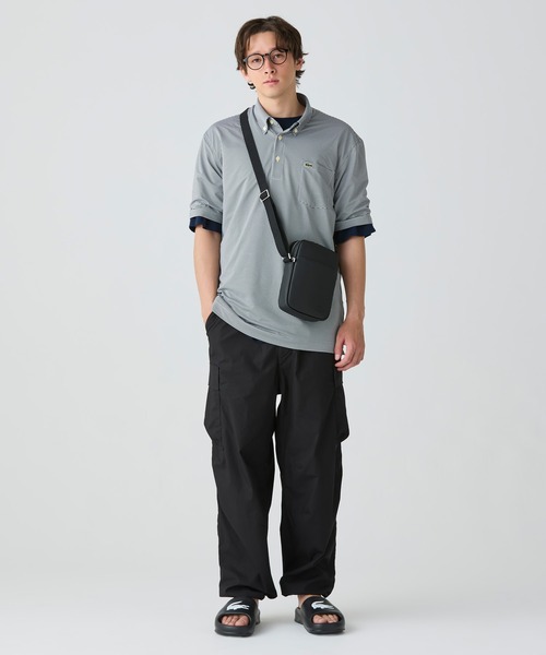 【LACOSTE】メンズクラシック バーティカルカメラバッグ メンズクラシック バーティカルカメラバッグ（ショルダーバッグ