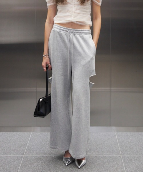 JOSE MOON スウェットパンツ ジャージ SIDE SLIT SWEAT PANTS
