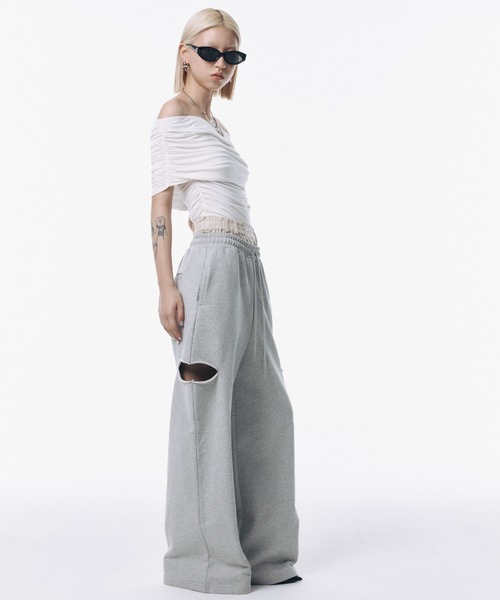 josemoon スウェット JOSE MOON スウェットパンツ ジャージ SIDE SLIT SWEAT PANTS