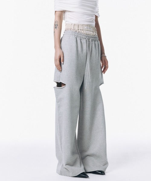 JOSE MOON スウェットパンツ ジャージ SIDE SLIT SWEAT PANTS