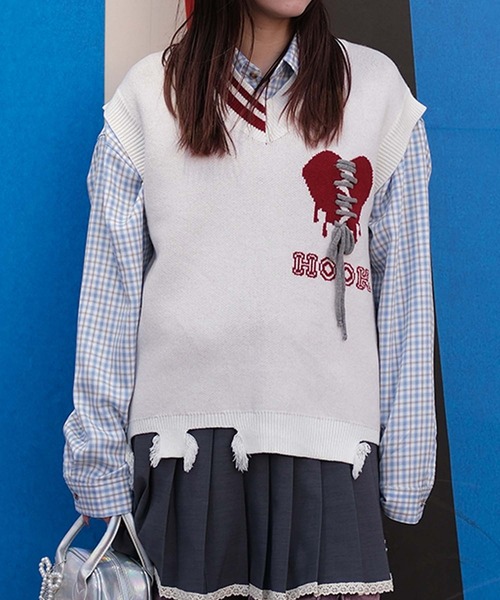 Rib ベスト　新品未使用 The DUFFER of ST.GEORGE（ザダファーオブセントジョージ） ベスト