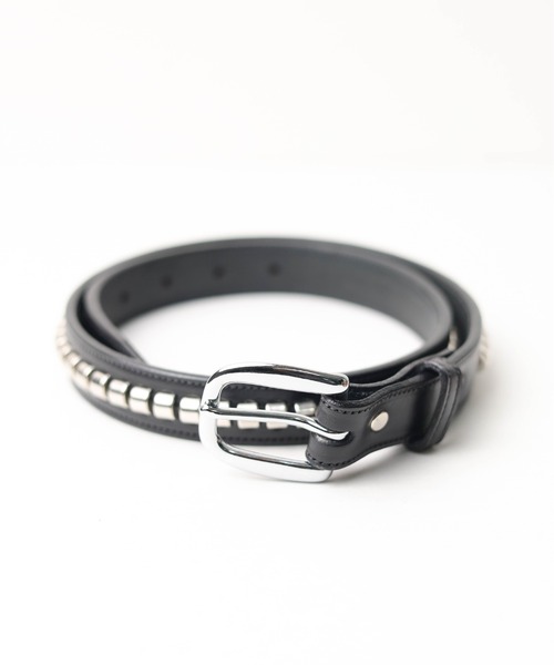 ベルト 「TORY LEATHER」1” Bridle Leather Clincher Belt Featuring metal clinchers