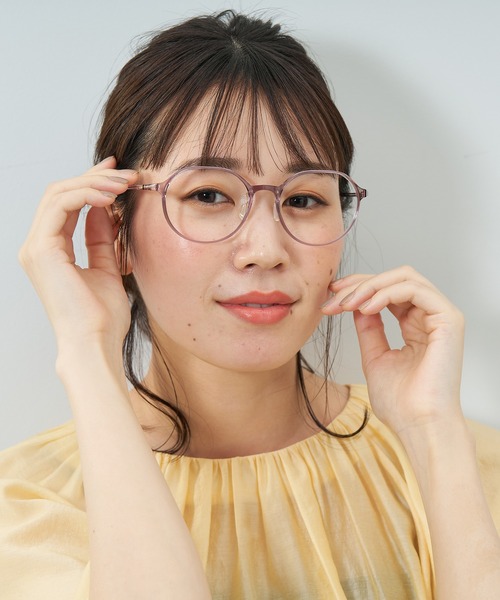Zoff（ゾフ） 伊達メガネ メガネ 眼鏡 ボストン型 メガネ｜クリア