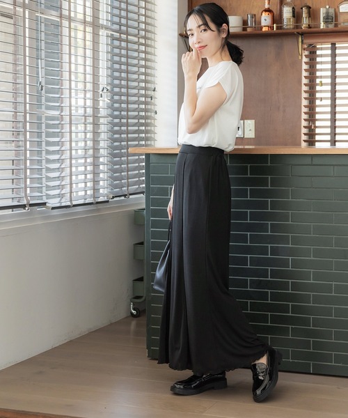 coca（コカ） ロング スカート とろみフレアスカート : ZOZOTOWN Yahoo