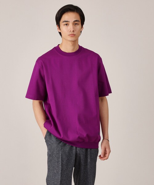 tシャツ 「抗菌防臭／5サイズ展開」ハイゲージポンチ Tシャツ メンズの画像