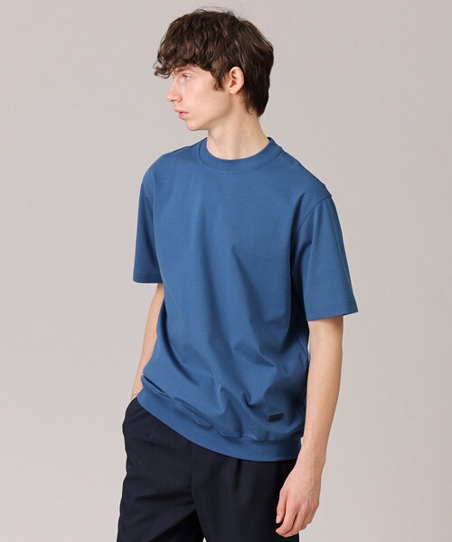 tシャツ 「抗菌防臭／5サイズ展開」ハイゲージポンチ Tシャツ メンズの画像