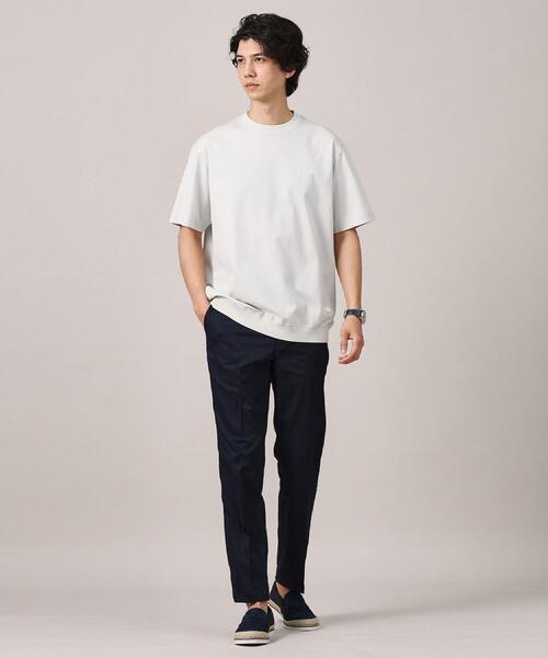 tシャツ 「抗菌防臭／5サイズ展開」ハイゲージポンチ Tシャツ メンズの画像