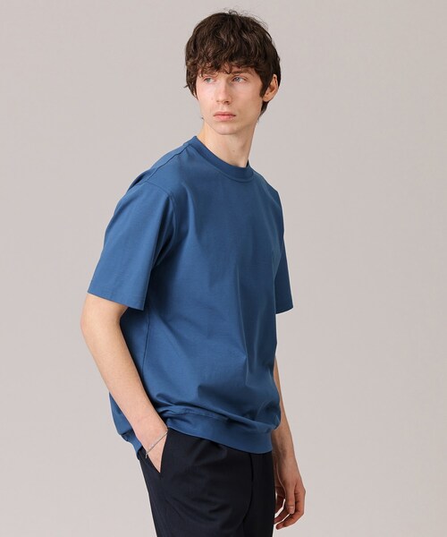 tシャツ 「抗菌防臭／5サイズ展開」ハイゲージポンチ Tシャツ メンズの画像