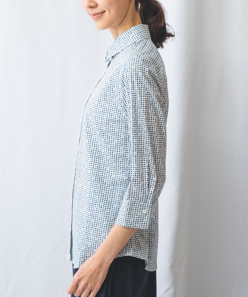 NARACAMICIE（ナラカミーチェ） ブラウス シャツ 「NARACAMICIE