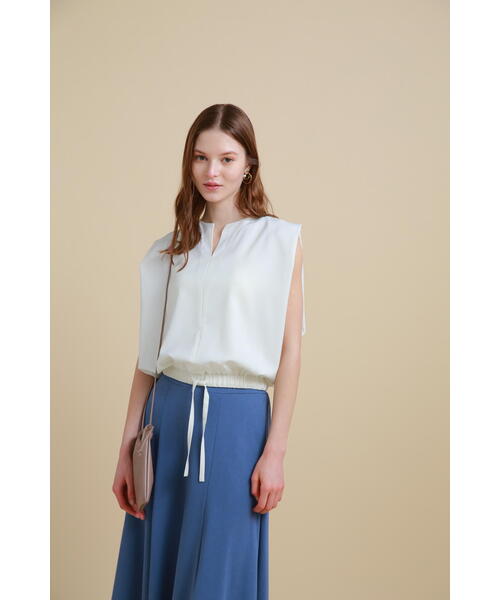 ブラウス シャツ 「THE HOLIDAY CLOSET」キーネックブラウス レディース キーネック ブラウス（レディースファッション） | ファッション