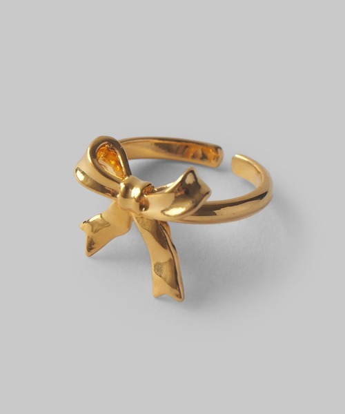 minia（ミニア） 指輪 リング リボンリング レディース : ZOZOTOWN