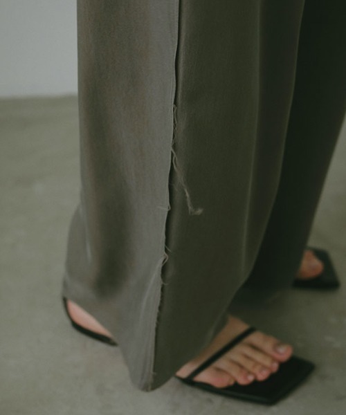 ETRE TOKYO（エトレトウキョウ） パンツ カットオフキュプラリラックス