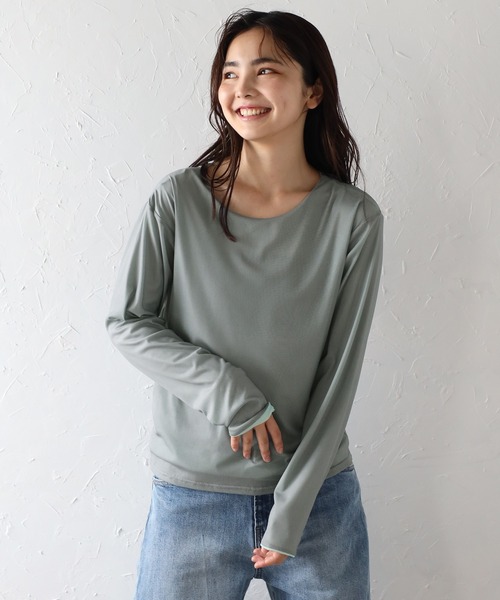 Bonjour Sagan tシャツ リバーシブルシアートップス レディース
