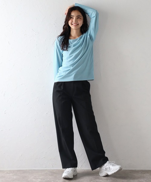 トップス Bonjour Bonjour Sagan tシャツ リバーシブルシアートップス レディース