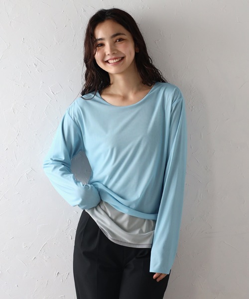 Bonjour Sagan tシャツ リバーシブルシアートップス レディース