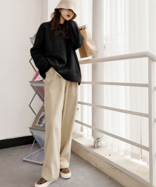 【LAUTREAMONT】ふわふわあったかい✨かわいいニット❤︎Mサイズ美品✨ 楽天市場】【27%OFF 3,990→2,900円】ニット セーター オーバー