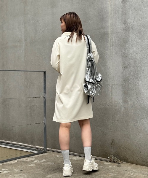 CIAOPANIC ワンピース 「ZOZO限定」サイドラインポロワンピース