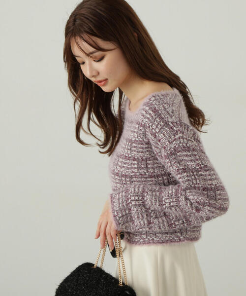 PROPORTION BODY DRESSING ニット セーター ツイードニット