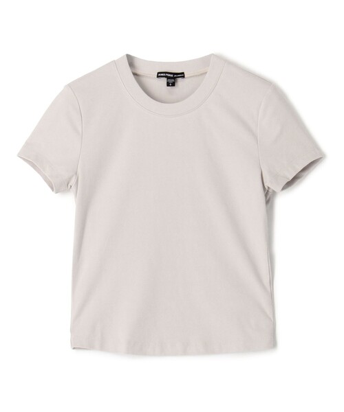 ジェームスパース 丸襟 Tシャツ JAMES PERSE（ジェームスパース） tシャツ コットンストレッチ Tシャツ