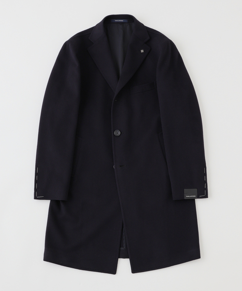 【美品】TAGLIATORE〈タリアトーレ〉　シングルチェスターコート TAGLIATORE チェスターコート コート TAGLIATORE(タリアトーレ