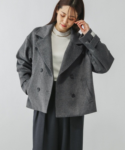 黒コショウ様 楽天市場】【SALE／10%OFF】MATINEE LINE/ウール2WAYネックジャケット