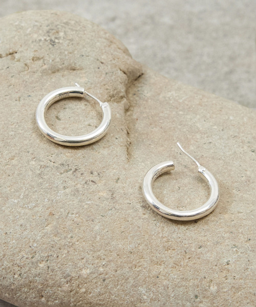 SILVER925 BIG HOOP EARRINGS /シルバー/ピアス Amazon.com: Hoop Earrings for Women 925 Sterling Silver