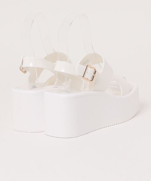 FOREVER21 サンダル 厚底ベルトサンダル レディース : ZOZOTOWN Yahoo