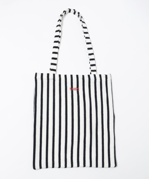 SHIPS（シップス） トートバッグ 「WEB限定」SHIPS: パイル ストライプ