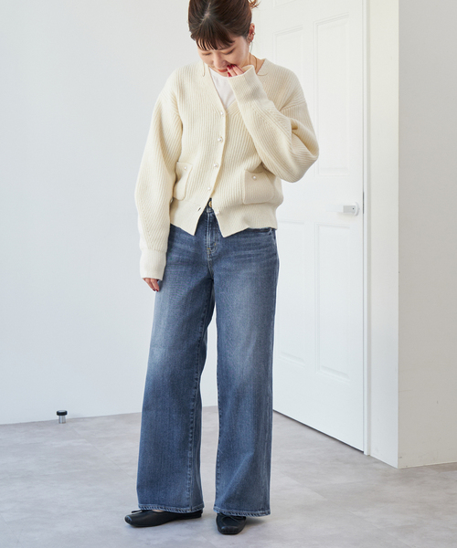 RED CARD ポップコーン　ルーズフィットデニム spick&span Spick＆Span ジーンズ デニム デニムパンツ RED CARD TOKYO